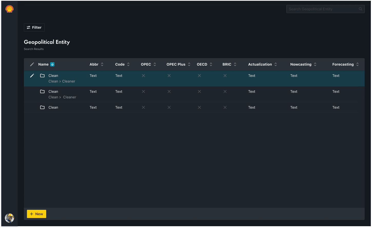 Streamlining hierarchical data representation